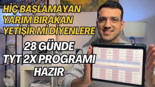 28 Günde Tyt Matematiği 2X Hızında Bitir I Hiç Başlamayan Yarım Bırakanlara Büyük Umut I 