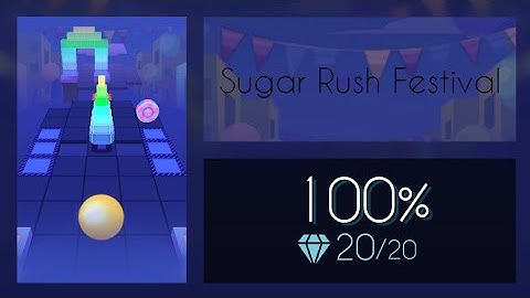 [Rolling Sky Remake] - Sugar Rush Festival [Level 61]