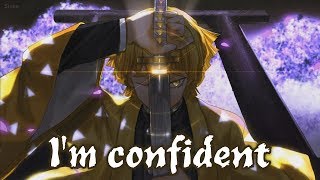 Nightcore - Confident - (Lyrics)