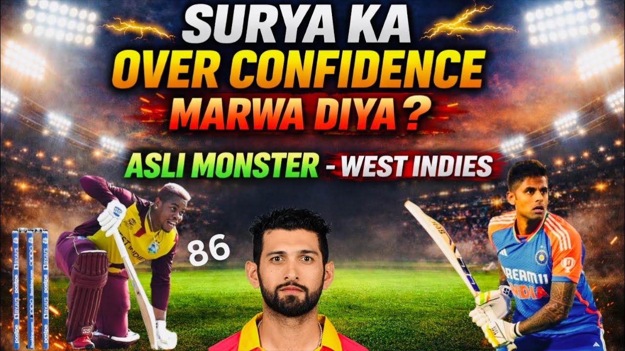 Surya Kaumar Yadav kab khoon khaulega tera ? | Asli Monster West Indies 😱 | Shimron Hetmyer