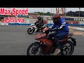 Test Tốc Độ Tối Đa Exciter 155vva Tại Trường Đua Ăn Đứt Satria Raider | Sáu Vlogs