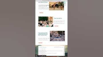 67 Yoga Training Website Design #shorts #shortsfeed #shortvideo #website