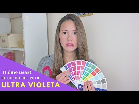 Video: Cómo utilizar Ultra Violet, el Color del año de Pantone 2018, en sus interiores