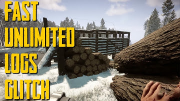 Easy and Fast way to get unlimited logs - Sons of Forest