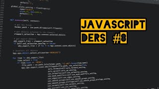 JavaScript Ders #8 Arrayler(Diziiler) Kullanılışı, Metodları ve Sıralama.