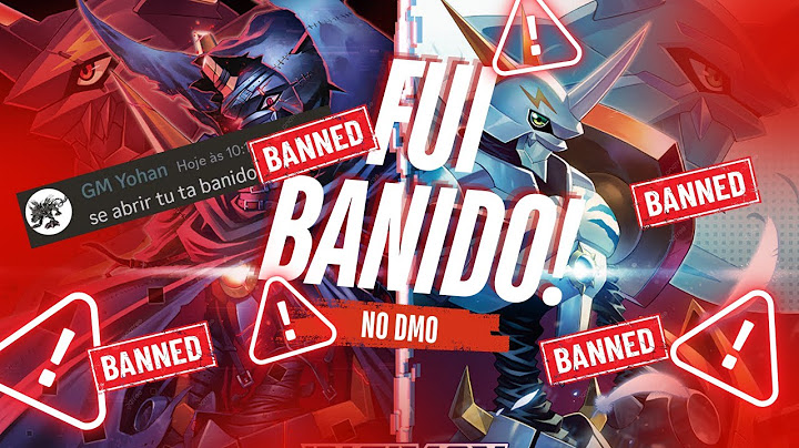 É O FIM! FUI BANIDO NO DMO