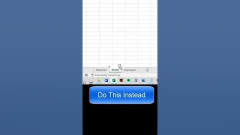 How to copy sheets the right way in Excel. #shorts