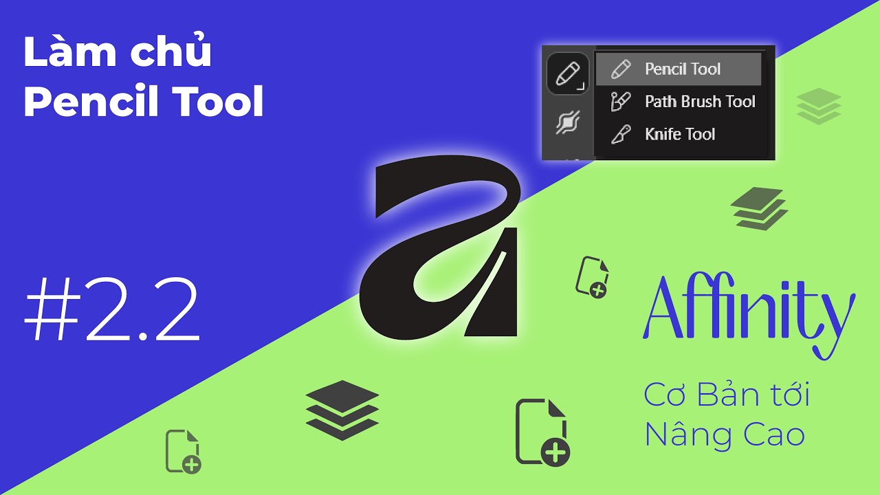 Bài 2.2 - Pencil Tool | Làm Chủ Affinity 2025 | Hướng Dẫn Cơ Bản tới Nâng Cao