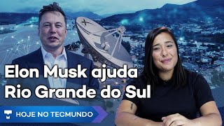 Elon Musk vai doar mil antenas Starlink para RS, beta One UI 7 chegando!