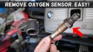HOW TO REMOVE OXYGEN SENSOR ON BMW | OXYGEN SENSOR STUCK