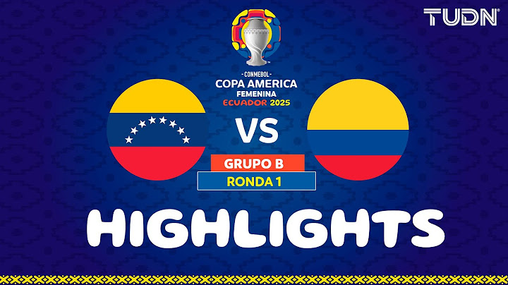 Highlights - Venezuela vs. Colombia | Copa América Femenina - Group D 2 2025 | TUDN