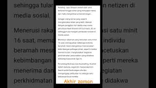 #akhirzaman #shortvideo #2024 #fypp #mymetro#😢