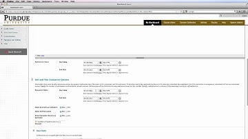 A05 - Creating Self and Peer Assessments in Blackboard Learn