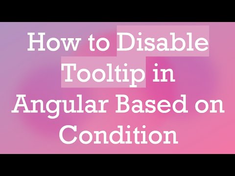 How to Disable