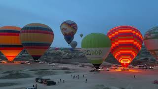 Hot air balloon in Cappadocia, Turkey