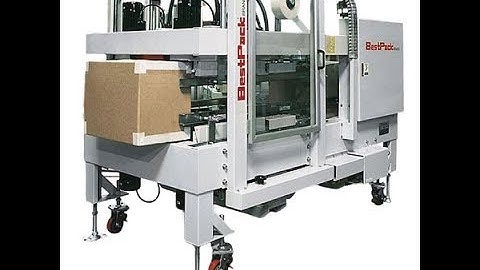 BestPack AT4E Automatic Double Belt Drive Case Sealer