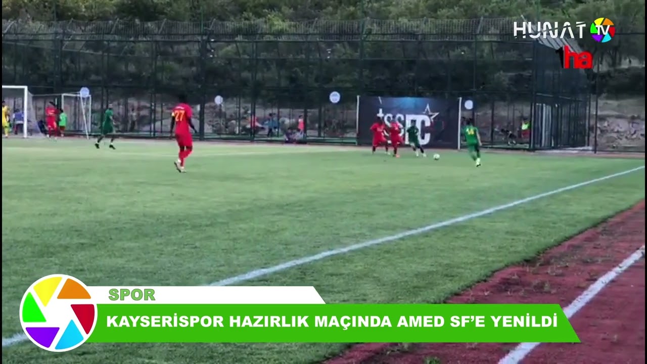 Kayser Spor Hazirlik Ma Inda Amed Sfe Yen Ld Youtube