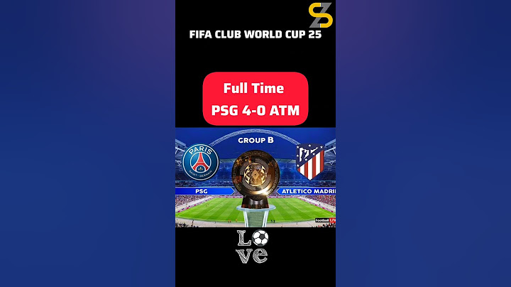 PSG 4-0 Atletico Madrid. highlights .#football #live #fifaclubworldcup