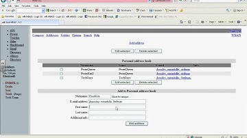 WBAIS Squirrel Mail-Group Mail Lesson "How to Video"