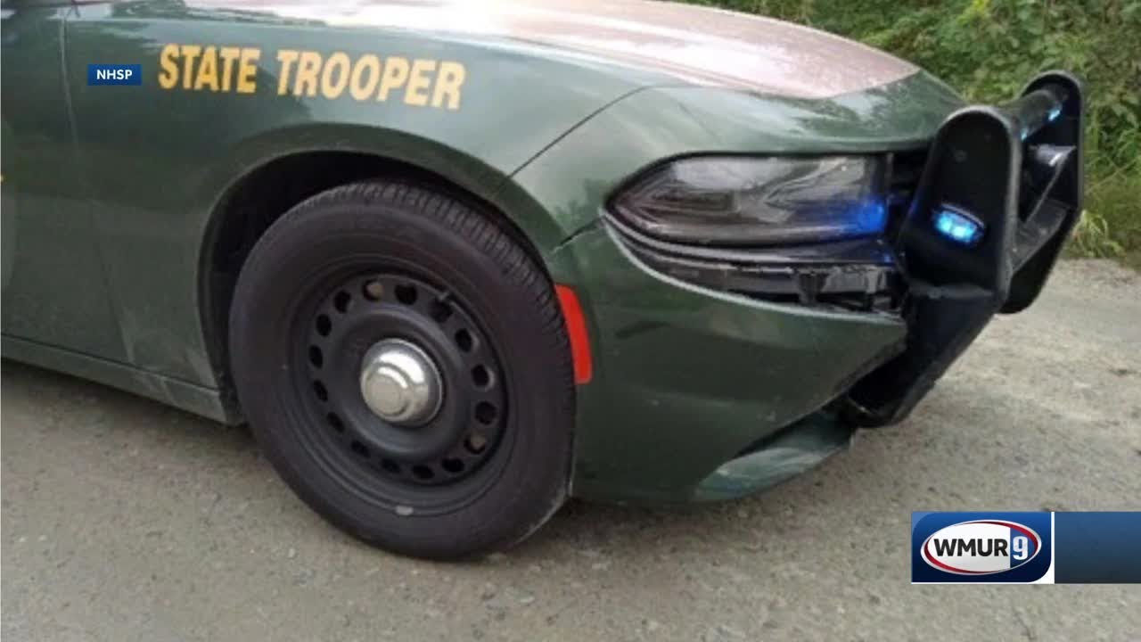 NH driver arrested after crashing into state police cruiser ...