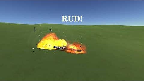 How not to land a Falcon 9 first stage | KSP + kOS