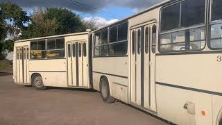 Ikarus 280 - сигнал сверхдопустимого поворота прицепа