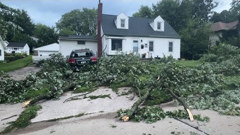 Guthrie County residents cleaning up after severe storm Thursday