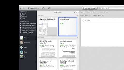 Evernote Pretraining part 1