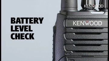 NX-1000 Two-Way Radio Battery Level | KENWOOD Comms