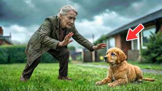 Old Widow Rescued a Puppy From the Storm — What She Found on Him Broke Her