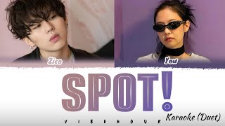 ZICO (지코) 'SPOT! (feat. JENNIE)'  Karaoke with Lyrics (Color Coded Lyrics) Resimi