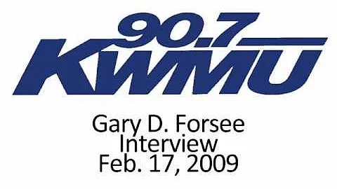 Gary D. Forsee Feb. 17 Interview on KWMU