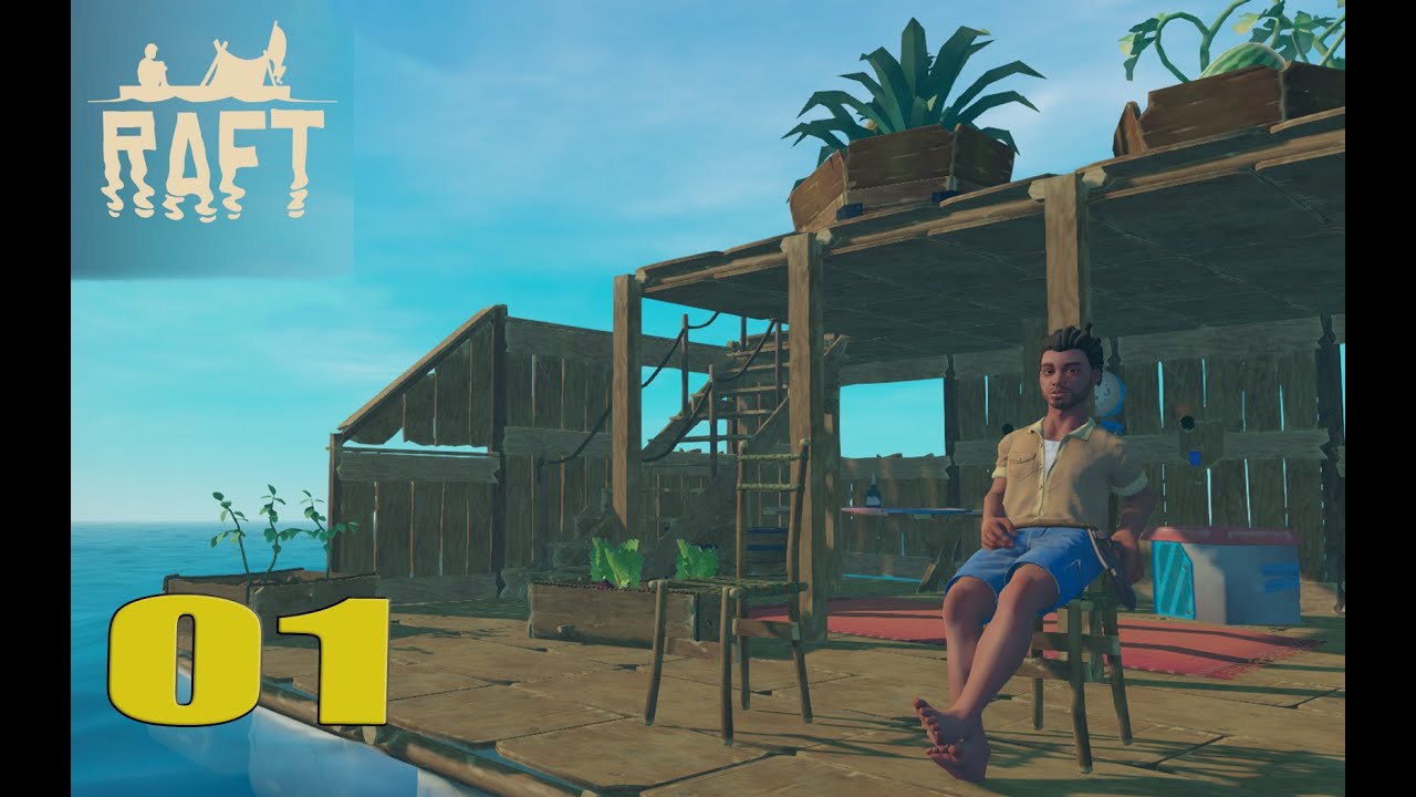the Adventure Begins - Raft - Lets play - S01-E01 - YouTube