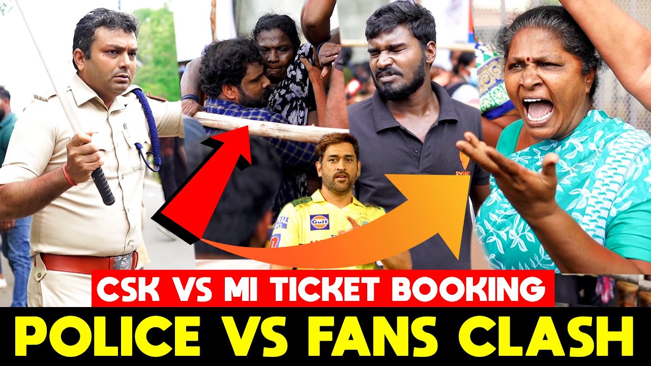 கலவரமாக மாறிய Chepauk Stadium
