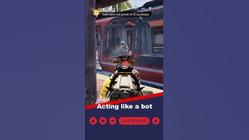 Acting like a bot | Call of Duty Mobile #short