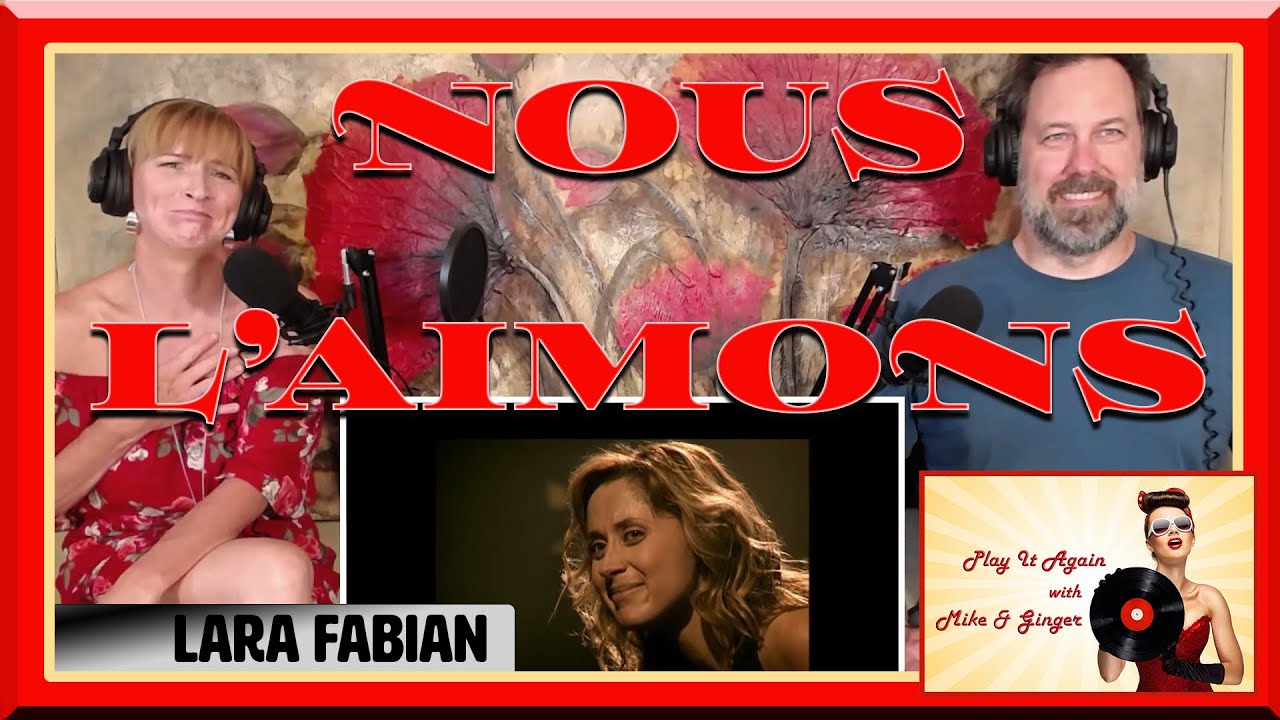 Je t'aime  (Live in Paris 2001) - LARA FABIAN Reaction with Mike & Ginger