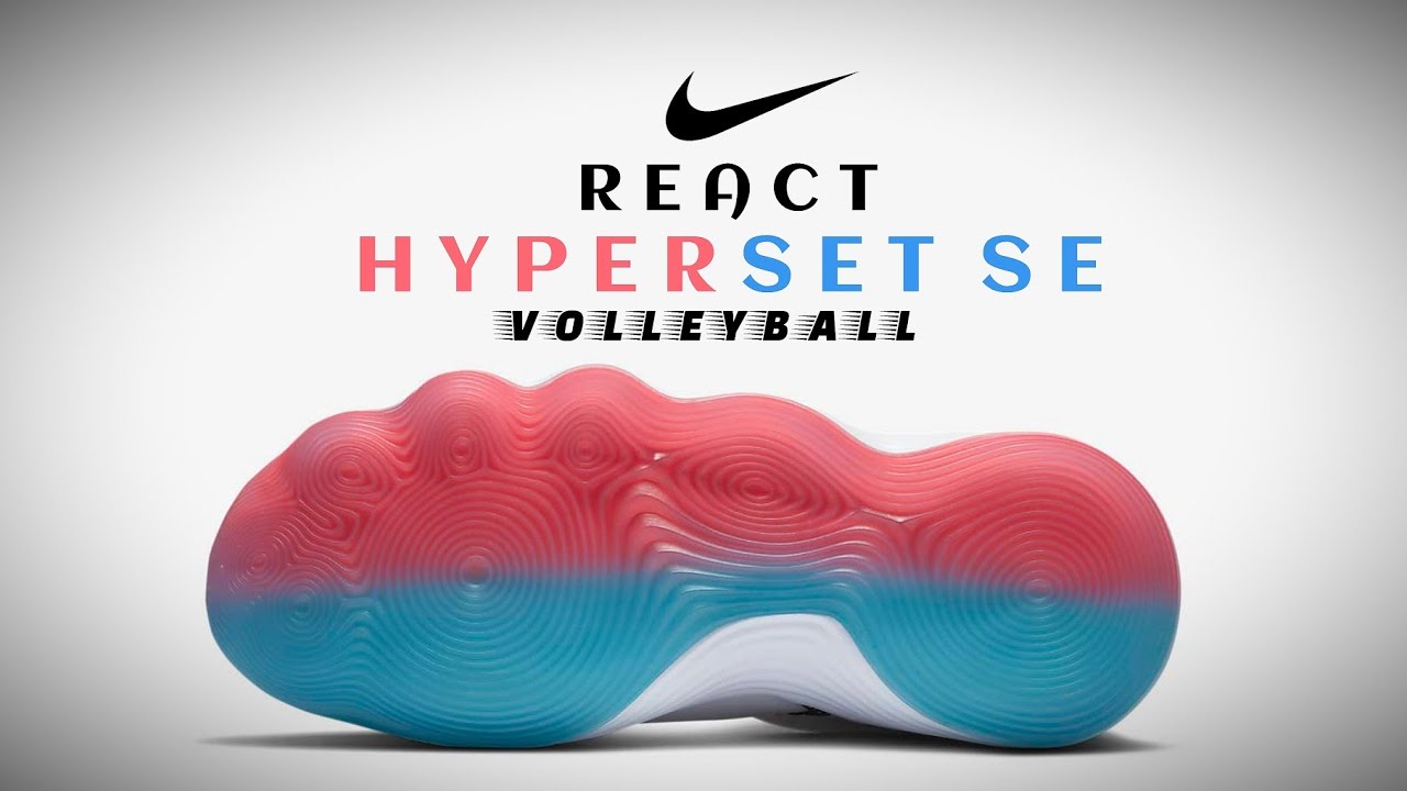 nike react hyperset volleyball shoes