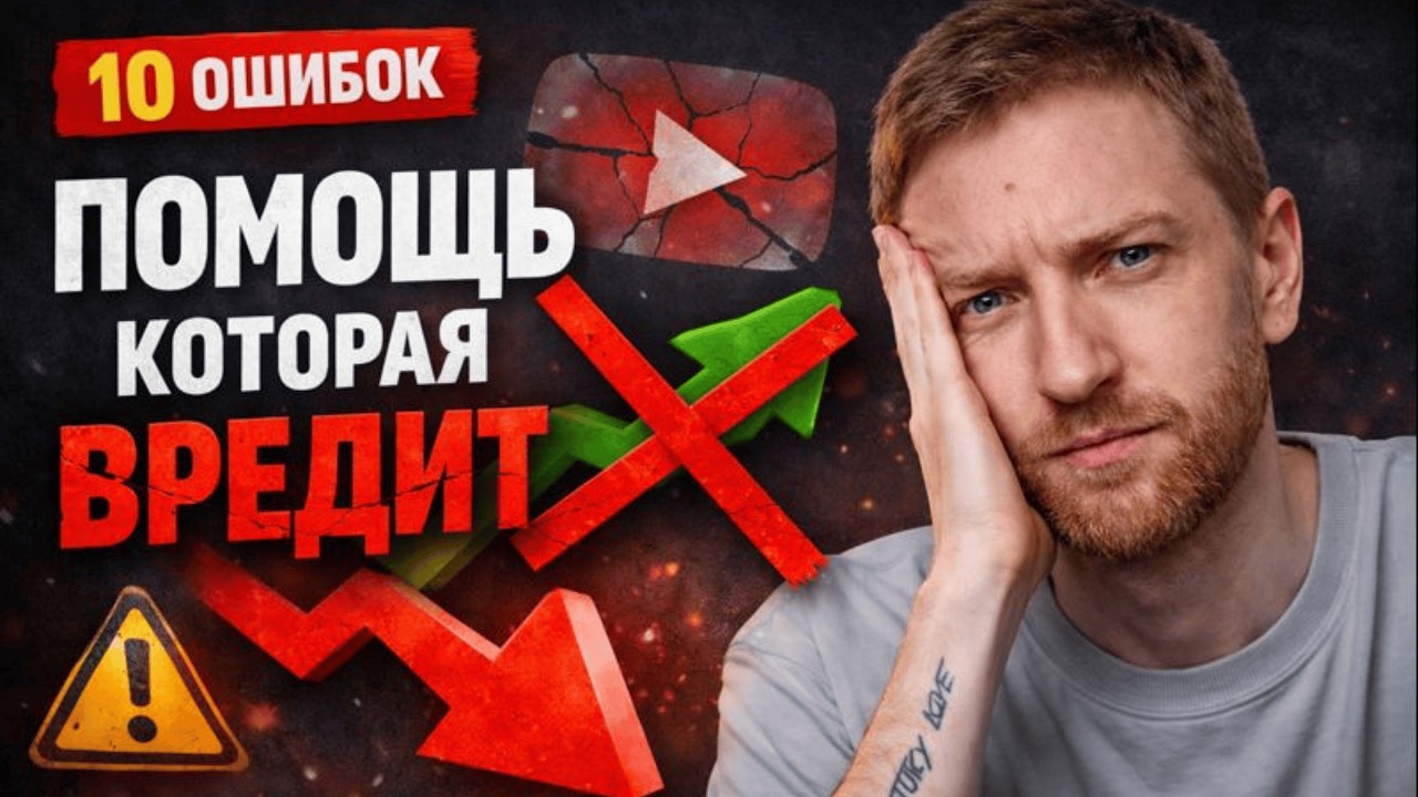 10 ошибок после загрузки видео которые убивают ваши просмотры