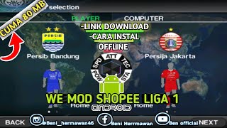 Winning eleven mod shopee liga 1 android