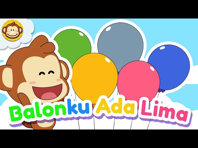 Lagu Anak Anak | Balon ku Ada Lima | Lagu Anak Indonesia Balita #balon class=