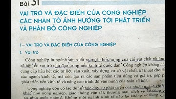 Giải câu trắc nghiệm địa 10. bài 31