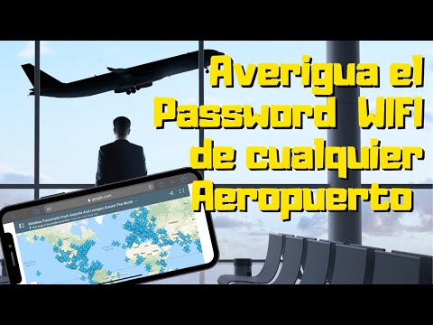Password WIFI de Cualquier Aeropuerto ✈??