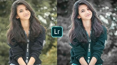 Lightroom Amazing Dark Portrait Color Effect | Best Dark Background Editing | Lr Mobile Tutorial