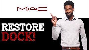 How To Get Downloads Folder Back On Dock Of Mac (2025)