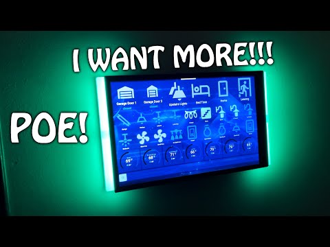 Perfect Entry Touchscreen Home Assistant Controls!
