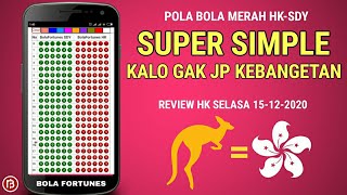 Pola Bola Merah Hk Paling Simple