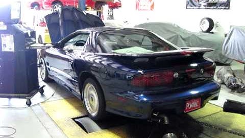 2001 Trans Am WS6 on the dyno 3