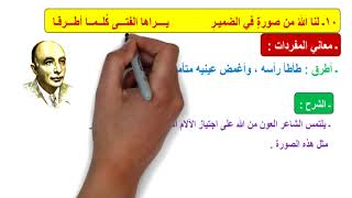 نص صخرة الملتقى للشاعر إبراهيم ناجي