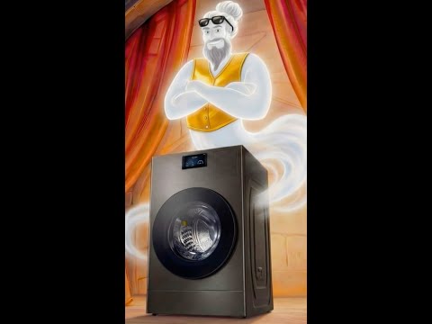 Aladdin and Lamp <strong>spirit</strong> (Bespoke AI Laundry Combo) ｜Bespoke AI Fairy tale｜Samsung