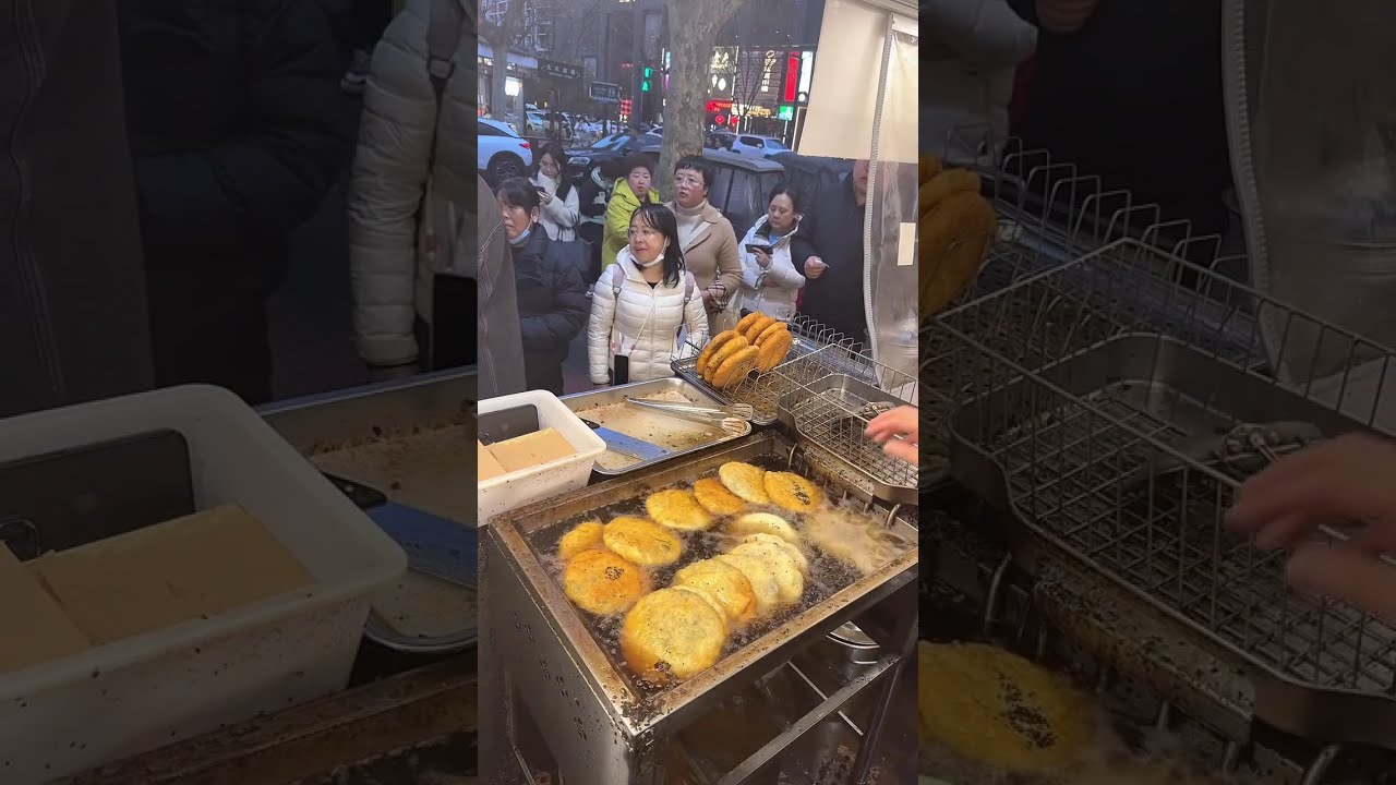 Set up a stall and sell 1,000 scallion pancakes every day!